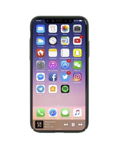 Etui do iPhone X Krusell Sandby Cover -  zielone - zdjęcie 3