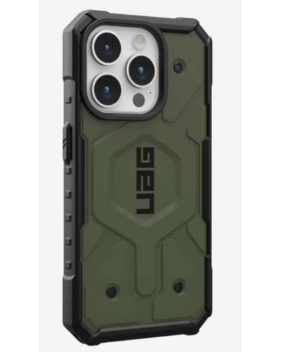 114281117272 Etui do iPhone 15 Pro UAG Pathfinder MagSafe olive 114281117272 - zdjęcie 2