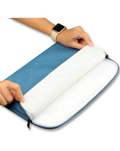 Etui do Macbook Air  13/ Pro 13 Tech-Protect Sleeve - niebieskie - zdjęcie 3