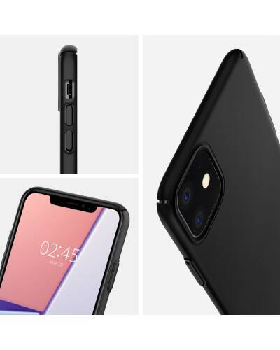 Etui do Iphone 11 Spigen Thin Fit Air - czarne - zdjęcie 1