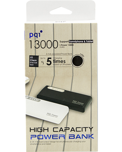 Powerbank PQI 13000mAh Black - zdjęcie 2