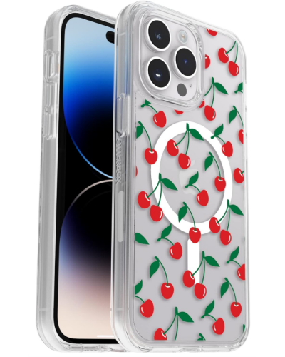Etui do iPhone 14 Pro Max OtterBox Symmetre+ przezroczyste Cherry on top - zdjęcie 1