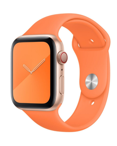 Rzeszów Apple Pasek 45 silikonowy w kolorze witaminy C - zdjęcie 2