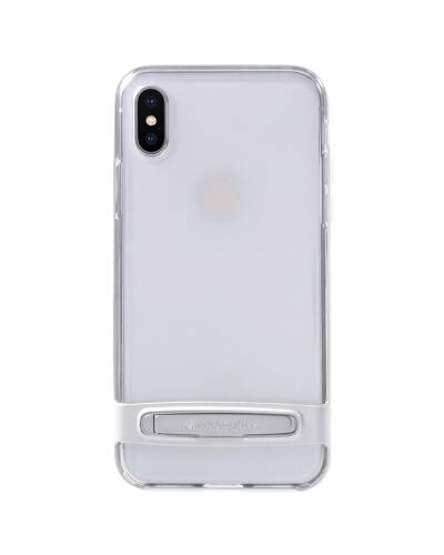 Etui do iPhone X Mercury Dream Bumper - srebrne - zdjęcie 3
