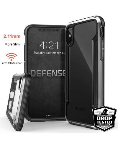 X-Doria Defense Shield - Etui aluminiowe iPhone X (Silver) - zdjęcie 1