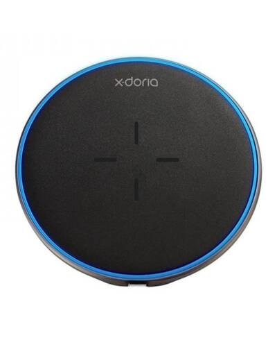 Ładowarka indukcyjna QI X-Doria Pebble Wireless Charger 10W - czarna - zdjęcie 1