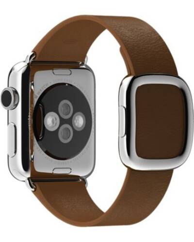Pasek do Apple Watch 38/40mm Apple Modern Buckle (S) - brązowy - zdjęcie 2