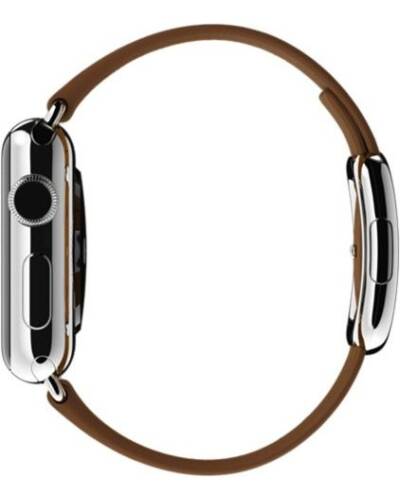 Pasek do Apple Watch 38/40mm Apple Modern Buckle (S) - brązowy - zdjęcie 3