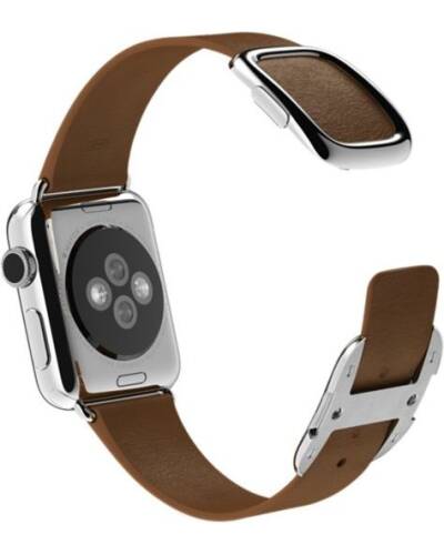 Pasek do Apple Watch 38/40mm Apple Modern Buckle (S) - brązowy - zdjęcie 5