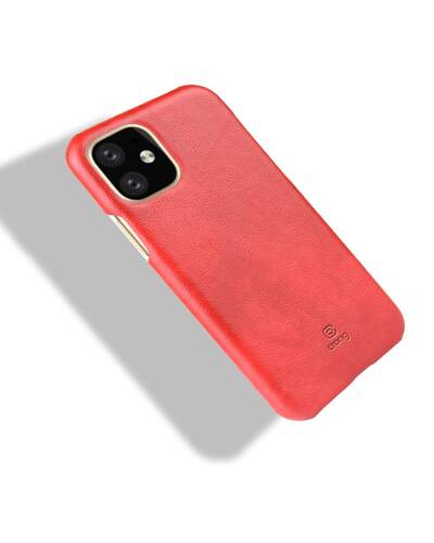 Etui do iPhone 11 Crong Essential Cover czerwone - zdjęcie 3