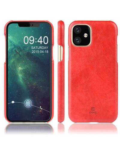 Etui do iPhone 11 Crong Essential Cover czerwone - zdjęcie 5