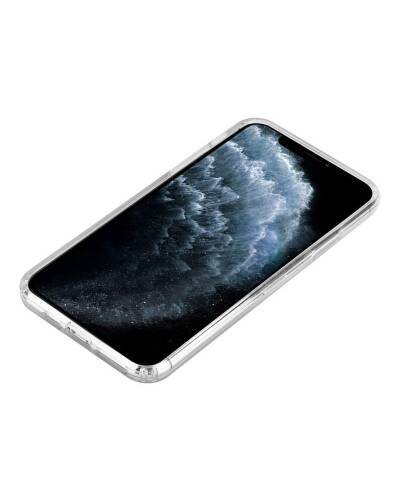 Etui do iPhone 11 Crong Crystal przezroczyste + szkło 9H  - zdjęcie 3