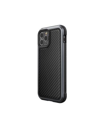 Etui do iPhone 12/12 Pro X-Doria Raptic Lux Carbon Fiber czarne  - zdjęcie 1