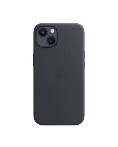 Etui do Apple iPhone 13 Leather z Magsafe - czarny - zdjęcie 1