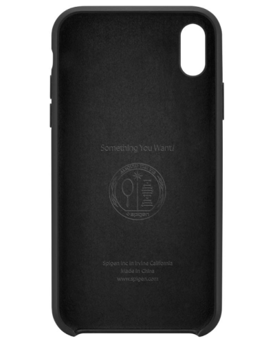 Etui do iPhone XS Max Spigen Silicone Black Poznań - zdjęcie 3