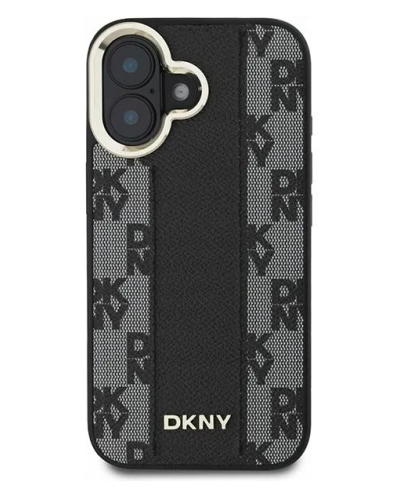 Warszawa Etui do iPhone 16 DKNY Checkered Pattern MagSafe black DKHMP16SPCPVSLK - zdjęcie 2