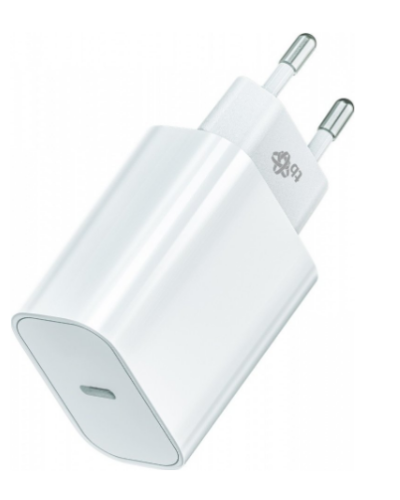 Ładowarka sieciowa TB USB C 20W Power Delivery biała - zdjęcie 1