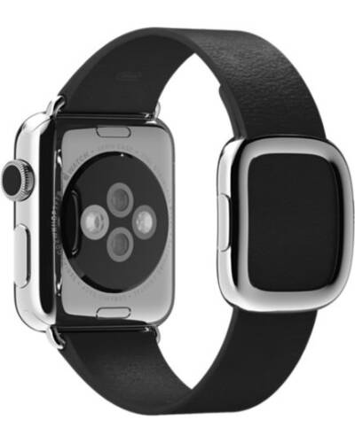 Pasek do Apple Watch 38/40mm Apple Modern Buckle (M) - czarny - zdjęcie 2