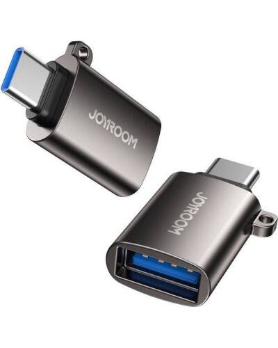 Adapter USB-C - USB Joyroom Czarny - zdjęcie 1