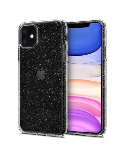 Etui do iPhone 11 Spigen Liquid Crystal - przezroczyste - zdjęcie 2