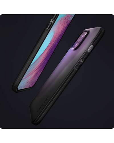 Etui do iPhone 12 Pro Max Spigen Thin Fit - czarne - zdjęcie 9