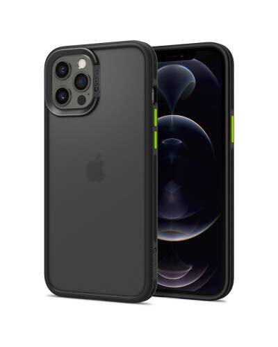 Etui do iPhone 12/12 Pro Spigen Cyrill - czarne - zdjęcie 2