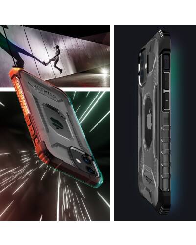 Etui do iPhone 12 Mini Spigen Nitro Force - czarne - zdjęcie 2