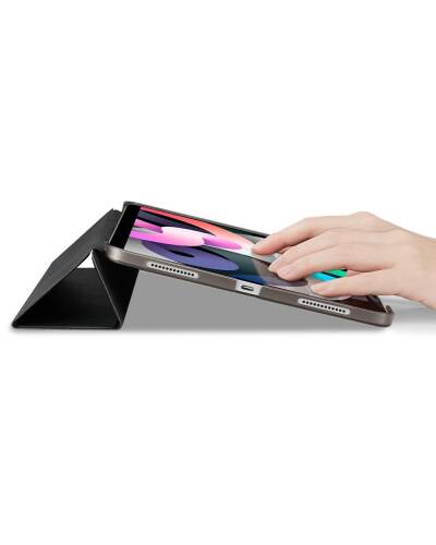 Etui do iPad Air 4 2020 Spigen Smart Fold - czarne - zdjęcie 6