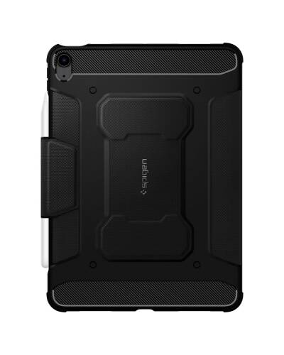 Etui do iPad Air 4 2020 10,9 Spigen Rugged Armor  - czarne - zdjęcie 2