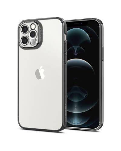 Etui do iPhone 12 mini Spigen Optik - przezroczysty - zdjęcie 1