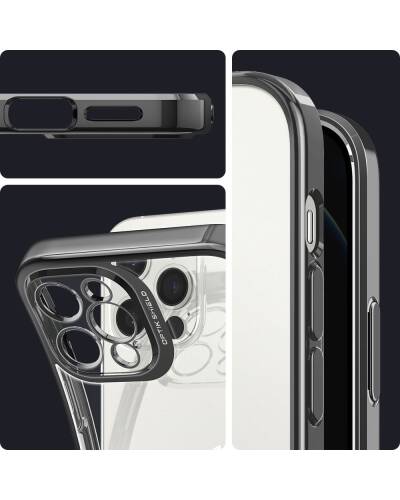 Etui do iPhone 12 mini Spigen Optik - przezroczysty - zdjęcie 2