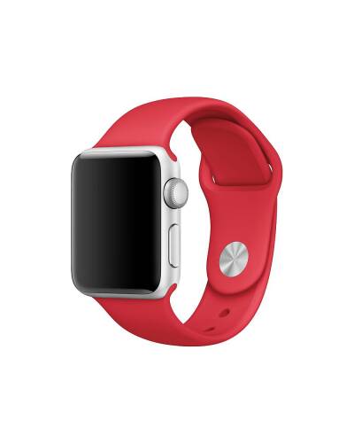 Bransoleta do Apple Watch 38/40mm TECH-PROTECT Smoothband - czerwona - zdjęcie 1