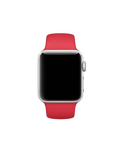 Bransoleta do Apple Watch 38/40mm TECH-PROTECT Smoothband - czerwona - zdjęcie 2