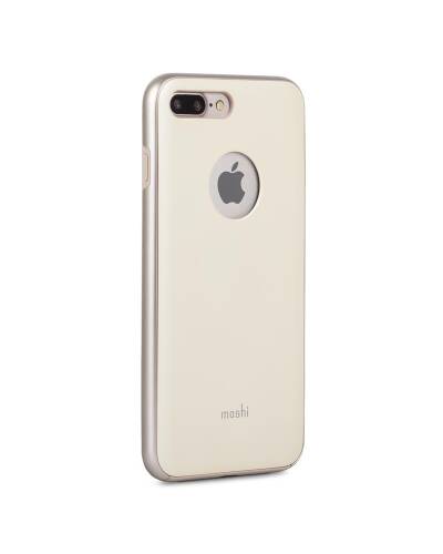 Etui do iPhone 7/8 Plus Moshi iGlaze - zółte  - zdjęcie 3