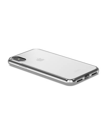 Etui do iPhone X/Xs Moshi Vitros - srebrne - zdjęcie 5