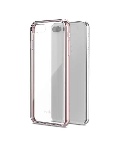 Etui iPhone 7/8 Plus Moshi Vitros - różowe - zdjęcie 1