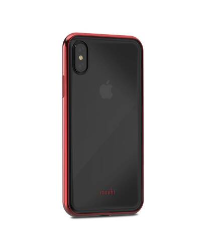 Etui do iPhone X/Xs Moshi Vitros - czerwone  - zdjęcie 2