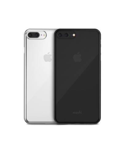 Etui do iPhone 7/8 Plus Moshi SuperSkin  - czarne  - zdjęcie 2