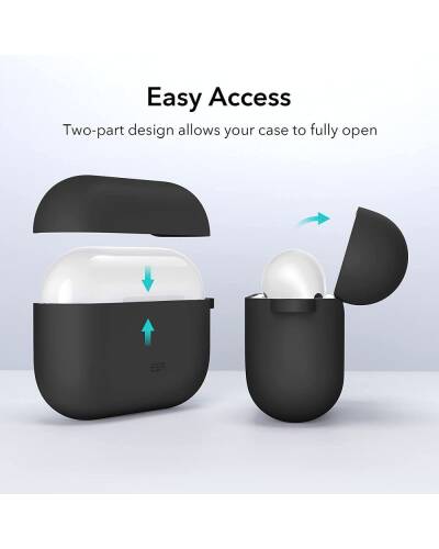 Etui do AirPods 3 ESR Bounce - czarne - zdjęcie 3