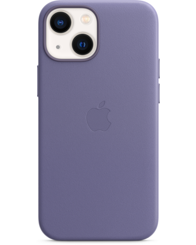 Apple Etui do iPhone 13 Mini Leather Case z Magsafe -  Wisteria  - zdjęcie 1