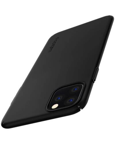 Etui do iPhone 11 Pro Spigen Thin Fit Air - czarne  - zdjęcie 2