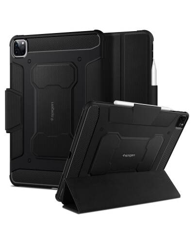 Etui do iPad Pro 11 Spigen Rugged Armor - czarne - zdjęcie 1