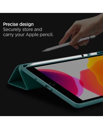 Etui do iPad 7/8 10.2 2019/2020 Spigen Urban Fit - zielone - zdjęcie 15