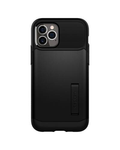 Etui do iPhone 12/12 PRO Spigen Slim Armor - czarne - zdjęcie 2