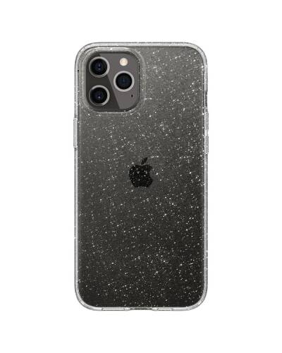Etui do iPhone 12/12 Pro Spigen Liquid Crystal Glitter - przezroczyste  - zdjęcie 2