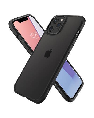 Etui do iPhone 12/12 Pro Spigen Ultra Hybrid - czarne - zdjęcie 7