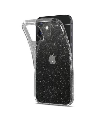 Etui do iPhone 12 mini Spigen Liquid Crystal Glitter - przezroczyste  - zdjęcie 5