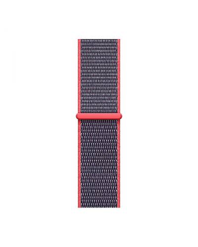 Pasek sportowy do Apple Watch 38/40/41 mm Crong Nylon Band - różowy - zdjęcie 2