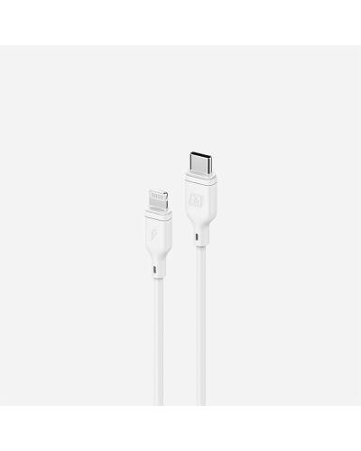 Kabel do iPhone/iPad USB-C/Lightning Momax Zero 0.3m - biały - zdjęcie 4