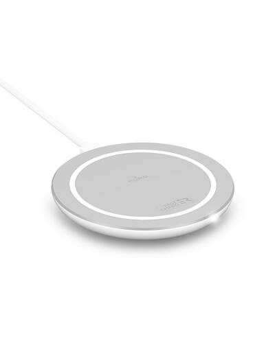 Ładowarka indukcyjna QI PURO Ultra Compact Wireless Charging Station - biała - zdjęcie 4